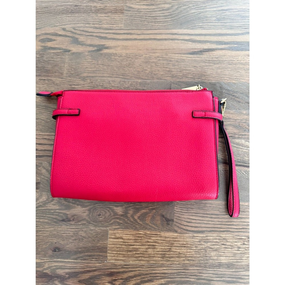 Red Classic Clutch Bag - Picture 2 of 6